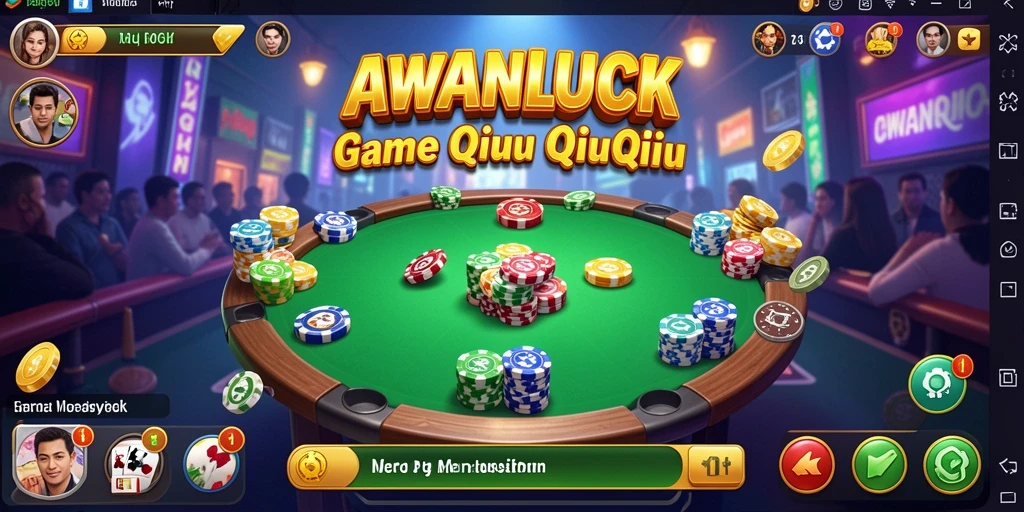 Tampilan gameplay seru dan interaktif di AWANLUCK.