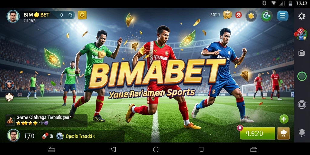 Tampilan gameplay seru dari BIMABET yang memikat para gamer olahraga.