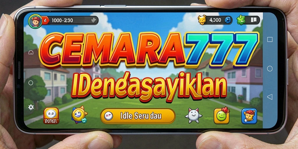 Tampilan gameplay menarik dari CEMARA777 dengan elemen Idle.
