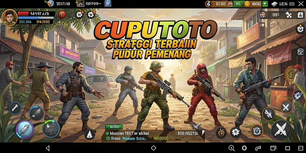 Gameplay mendebarkan di dalam CUPUTOTO yang penuh strategi.