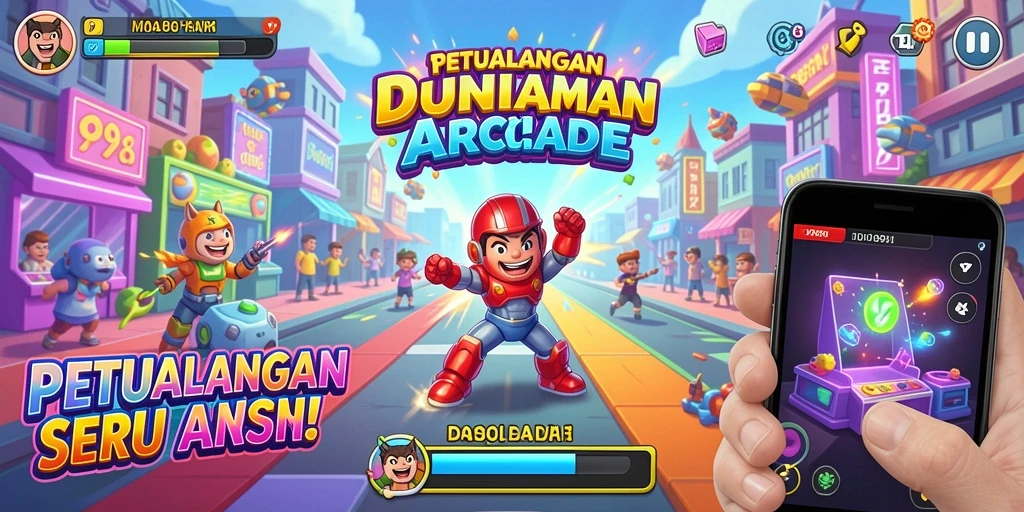 Tampilan gameplay seru dan penuh tantangan di ID098.