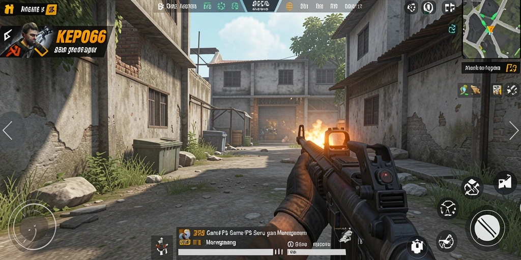Tampilan gameplay KEPO66 yang mendebarkan dan penuh aksi.