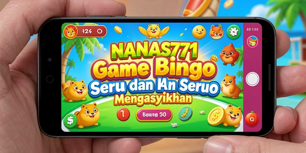 Gameplay seru Bingo di NANAS777 dengan interaksi nyata.