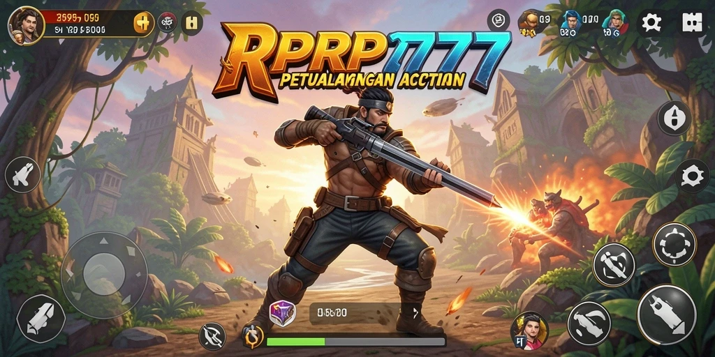 Tampilan gameplay seru dari RPRP777 dalam aksi yang mendebarkan.